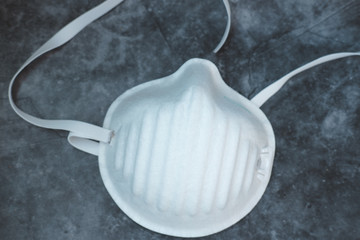 A face dust masks, disposable FFP3 respirators 
