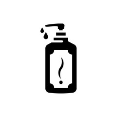 Hair Conditioner Vector Icon Glyph style illustration.