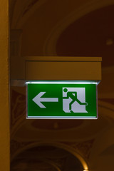escape sign