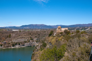 Fototapeta na wymiar Sant Pere de Casserres