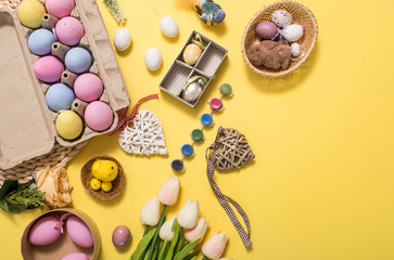 Easter concept. Easter photo. 