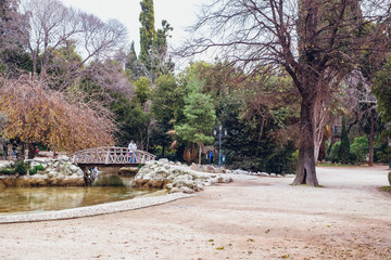 The National Garden is a public park in Athens city