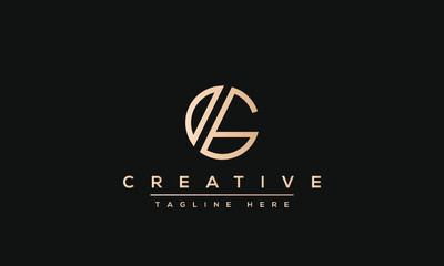 Modern creative letter G vector logo design. Minimalist G Luxury monogram initial based icon.