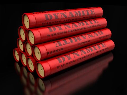 Dynamite sticks