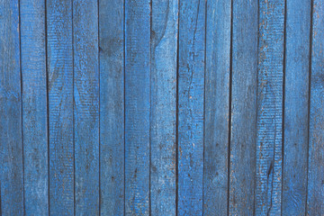 Fototapeta na wymiar blue wooden background or color planks turquoise texture