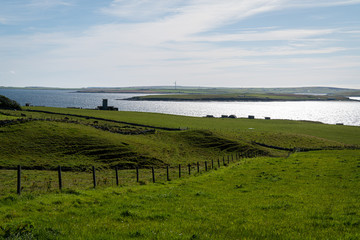 Lpvely landscape at Unst