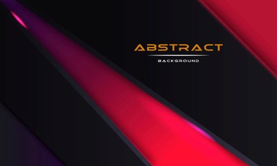 Vector illustration of design abstract 3d background with black paper layers