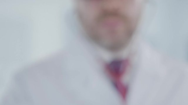 Doctor listening with the stethoscope with flag of Taiwan. Taiwanese healthcare