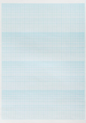 水色の片対数グラフ紙の背景素材