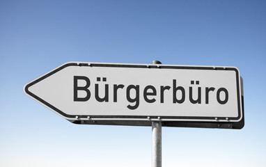 Wegweiser, B&uuml;rgerb&uuml;ro