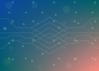 futuristic abstract background hi technology concept design illustration