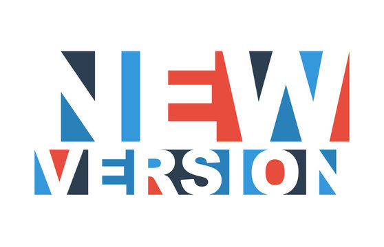 colorful vector illustration banner new version