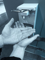 Hände waschen gegen den Coronavirus