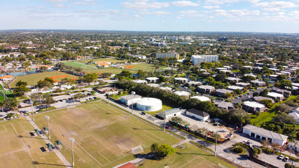 Fototapeta premium South Florida Drone Photography Aerial Shots