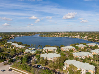 Fototapeta na wymiar South Florida Drone Photography Aerial Shots
