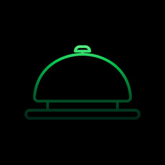 Hotel call nolan icon. Simple thin line, outline vector of hotel icons for ui and ux, website or mobile application