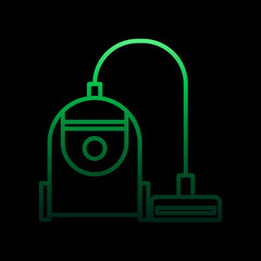 A vacuum cleaner nolan icon. Simple thin line, outline vector of intelligence icons for ui and ux, website or mobile application