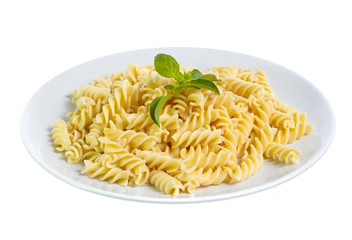 pasta isolated on white