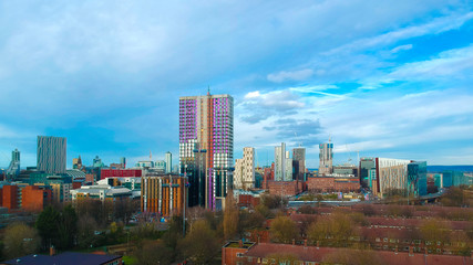 Fototapeta na wymiar City of Manchester
