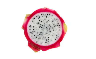 dragon fruit isolated on white background