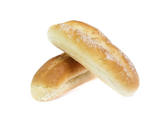 Bread isolated on white background