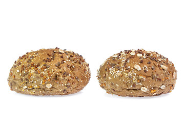 Bread isolated on white background