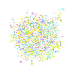 Sprinkles grainy. Cupcake dessert bakery confetti