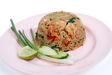 Thai shrimp fried rice