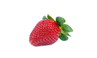 strawberry isolated on white