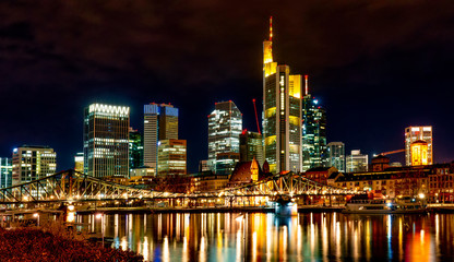 Obraz na płótnie Canvas Skyline Frankfurt am Main