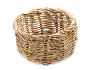 basket isolated on white background