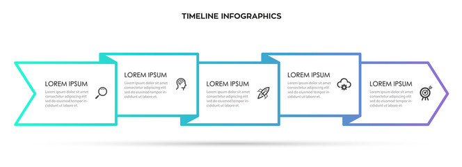 Vector infographic template
