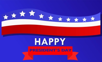Happy President's Day illustration. Happy President's Day Vector. Celebrating President's Day.