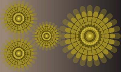 illustration image graphic of abstract background. with a beautiful pattern. Modern Decorative floral color mandala. abstract geometric background texture