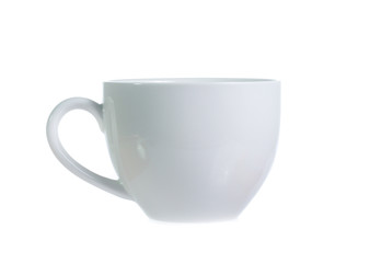 cup of coffee  white background