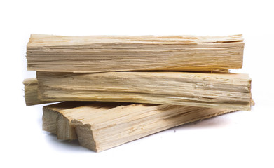 Pile of firewood Log wood isolated on a white background
