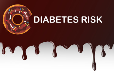 Diabetes patient treatment Concept. Blood glucose testing meter. Diabetes type 2 and insulin production. Suitable For Wallpaper, Banner, Background, Card, Book, And Landing Page.EPS 10