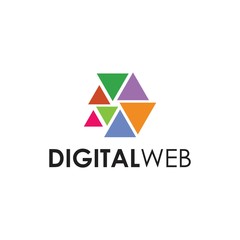 Digital Web Logo Abstract and Templates