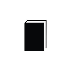 Fototapeta premium book icon vector simple design