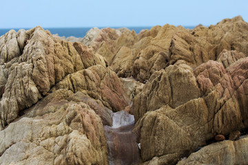 rocks and blue sky