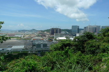 China Macao Nature Taipa Landscape Recreation Park Garden Macau Hiking Outdoor Taipa Grande Trail