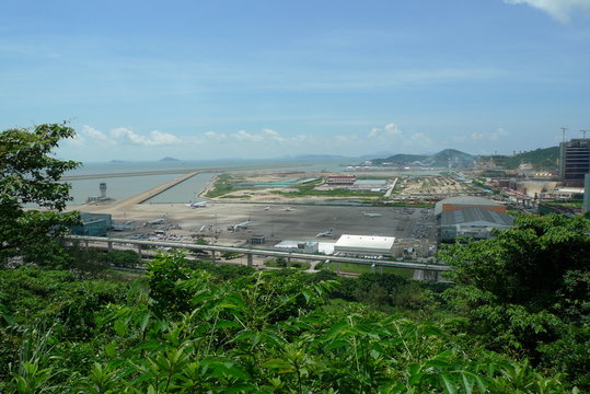 China Macao Nature Taipa Landscape Recreation Park Garden Macau Hiking Outdoor Taipa Grande Trail