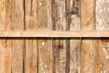 Old wooden wall patterned wood for the background