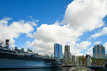 USS Midway Museum on San Diego Bay
