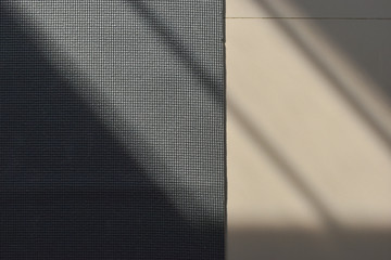 yoga mat put on floor in side fitness gym, image sport exercise background with sunlight in the morning day
