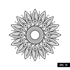 MANDALA Vector, Beautiful Mandala design Vector