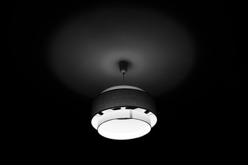 Lampadario di casa. Illuminazione a led.