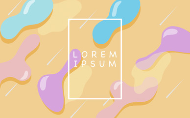 Modern geometric background 