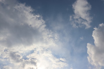 Fototapeta na wymiar 日本の空と雲