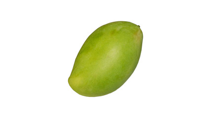 Fresh mango on white background